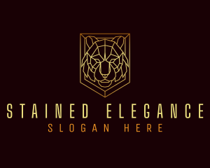 Elegant Tiger Head logo design