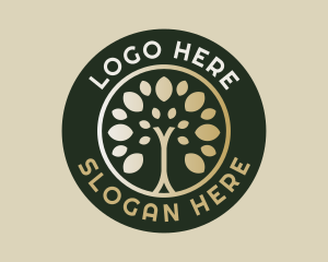 Tree Eco Friendly Farm Logo