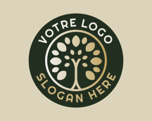Tree Eco Friendly Farm Logo