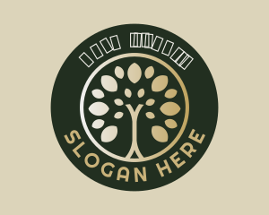 Plant - Tree Eco Friendly Farm logo design