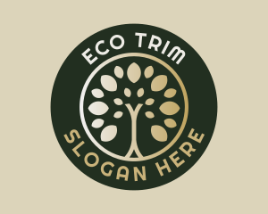 Tree Eco Friendly Farm logo design