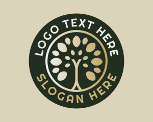 Tree Eco Friendly Farm Logo
