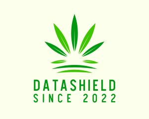 Hiphop - Medicinal Marijuana Leaf logo design
