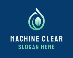 Clean - Leaf Water Nature logo design