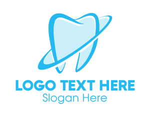 Odontology - Tooth Orbit Dental logo design