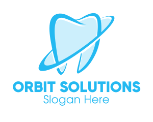 Tooth Orbit Dental logo design