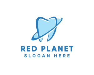 Tooth Orbit Dental logo design