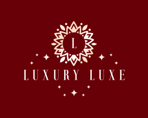 Luxury Floral Jewelry logo design