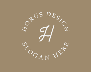 Luxury Fashion Circle logo design