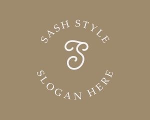 Luxury Fashion Circle logo design