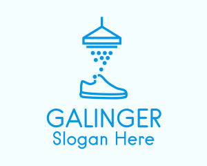 Blue Shoe Cleaner  Logo