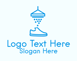 Blue Shoe Cleaner  Logo