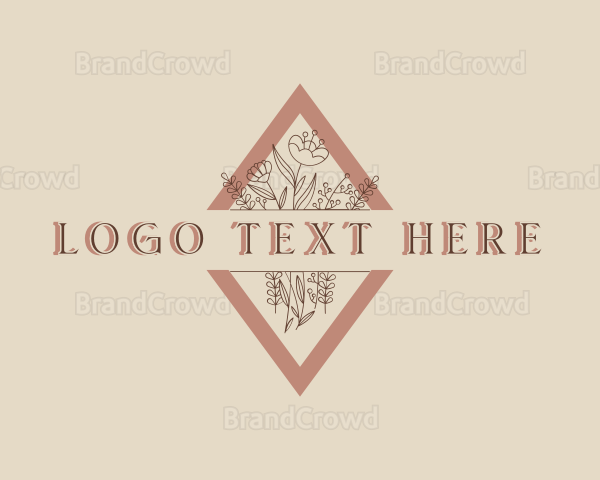 Elegant Flower Garden Logo