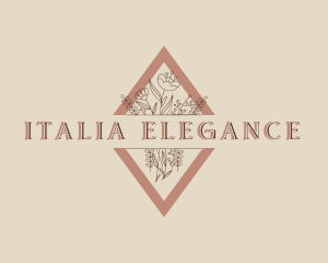 Elegant Flower Garden logo design