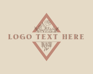 Elegant Flower Garden Logo