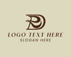 Letter Dr - Modern Elegant Company logo design