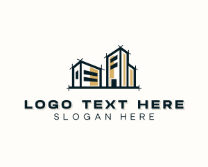 Architect - Building Architect Contractor logo design