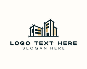 Structure - Building Architect Contractor logo design