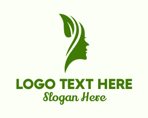 Organic Product - Nature Woman Salon logo design