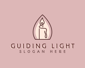 Candle Light Spa logo design