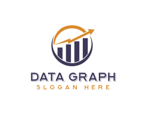 Graph Financial Statistics logo design