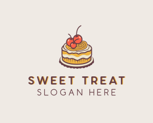 Pastry - Cherry Cake Pastry logo design