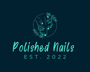 Hand Feet Spa logo design