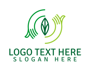 Organic Leaf Gardening  Logo