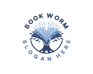 Read - Book Tree Education logo design