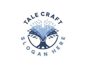 Story - Book Tree Education logo design