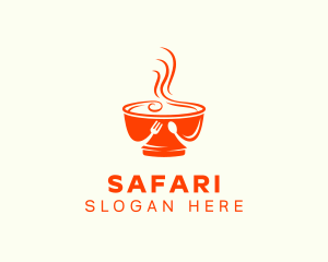 Soup Meal Restaurant Logo