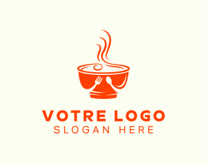 Soup Meal Restaurant Logo