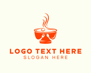 Soup Meal Restaurant Logo