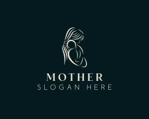 Pediatric Mother Baby logo design