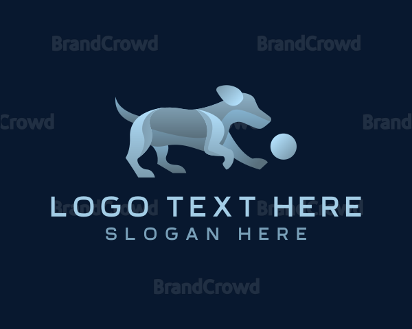 Pet Dog Sitter Logo