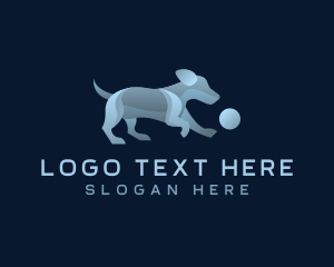 Pet Dog Sitter Logo