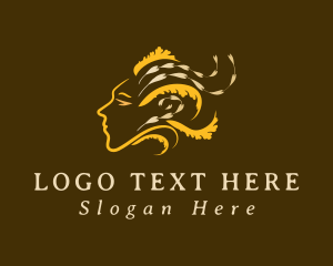 Designer - Natural Gold Woman logo design