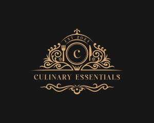 Fine Dining Kitchen Restaurant logo design