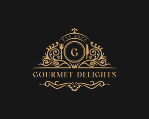 Fine Dining Kitchen Restaurant logo design