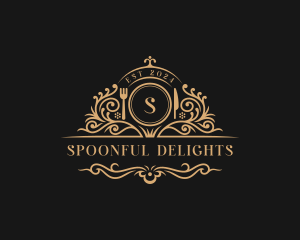 Fine Dining Kitchen Restaurant logo design