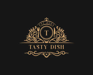 Fine Dining Kitchen Restaurant logo design