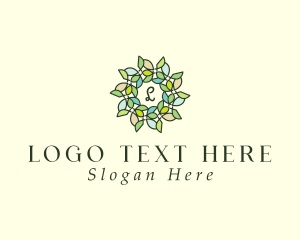 Eco Friendly - Decorative Flower Lantern logo design