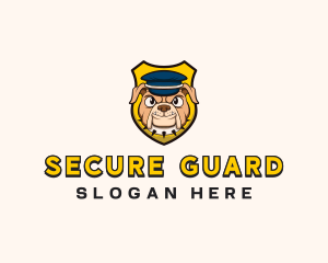 Animal Bulldog Security logo design