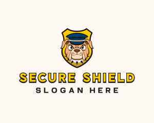 Animal Bulldog Security logo design