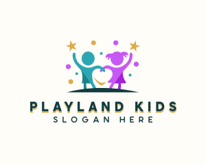 Young Kids Daycare logo design