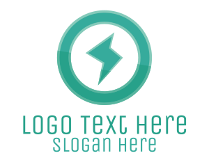 Power - Power Electric Green logo design