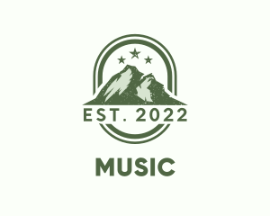 Emblem - Rustic Mountain Camping logo design