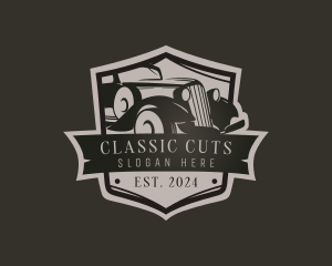 Classic Vintage Car logo design