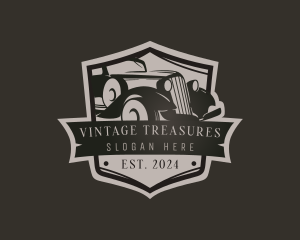 Classic Vintage Car logo design