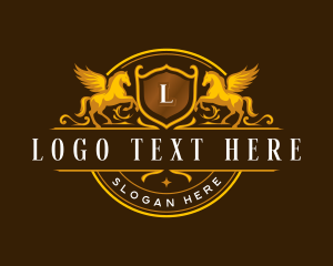 Accessories - Luxury Pegasus Hotel logo design